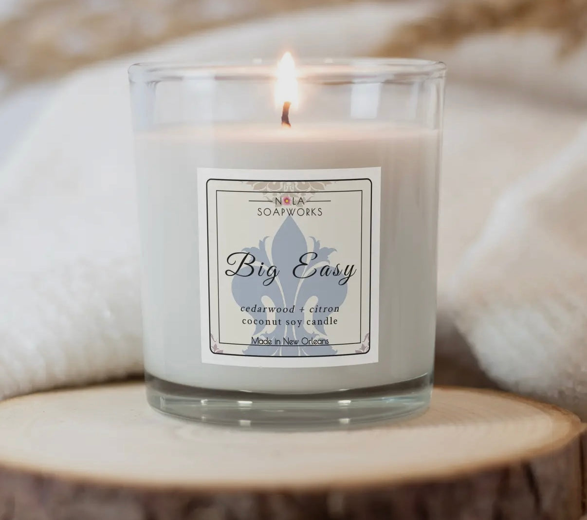 Big easy soy citrus candle