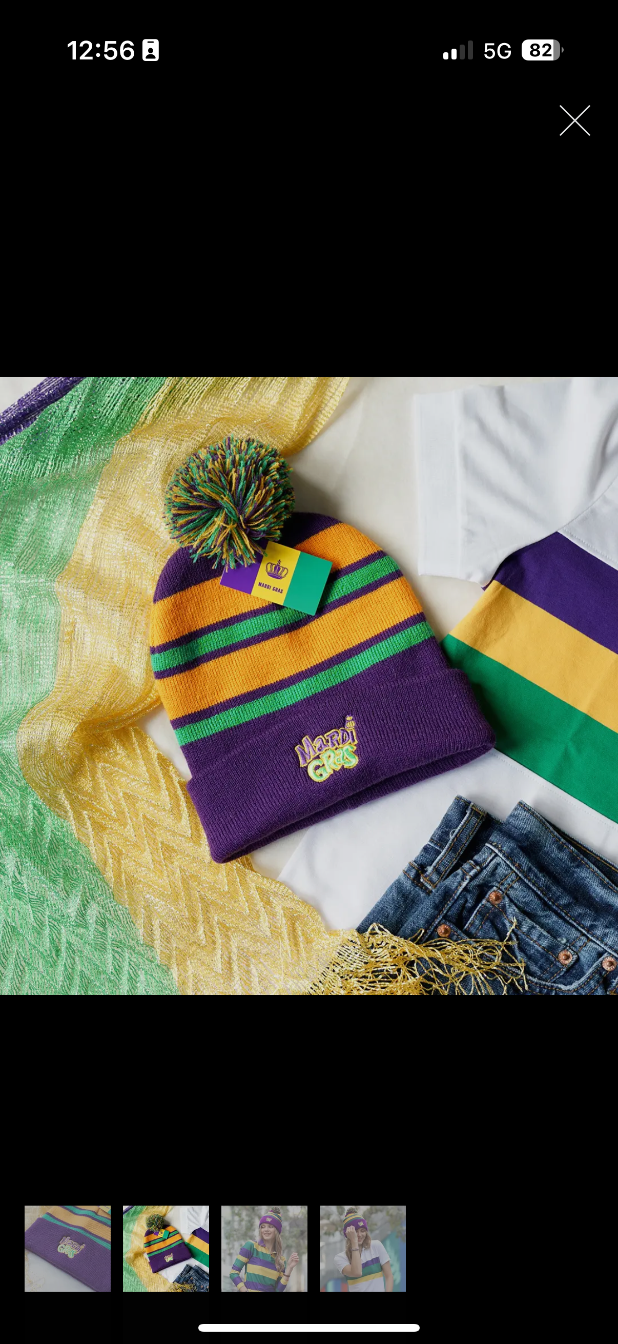 Mardigras beanie