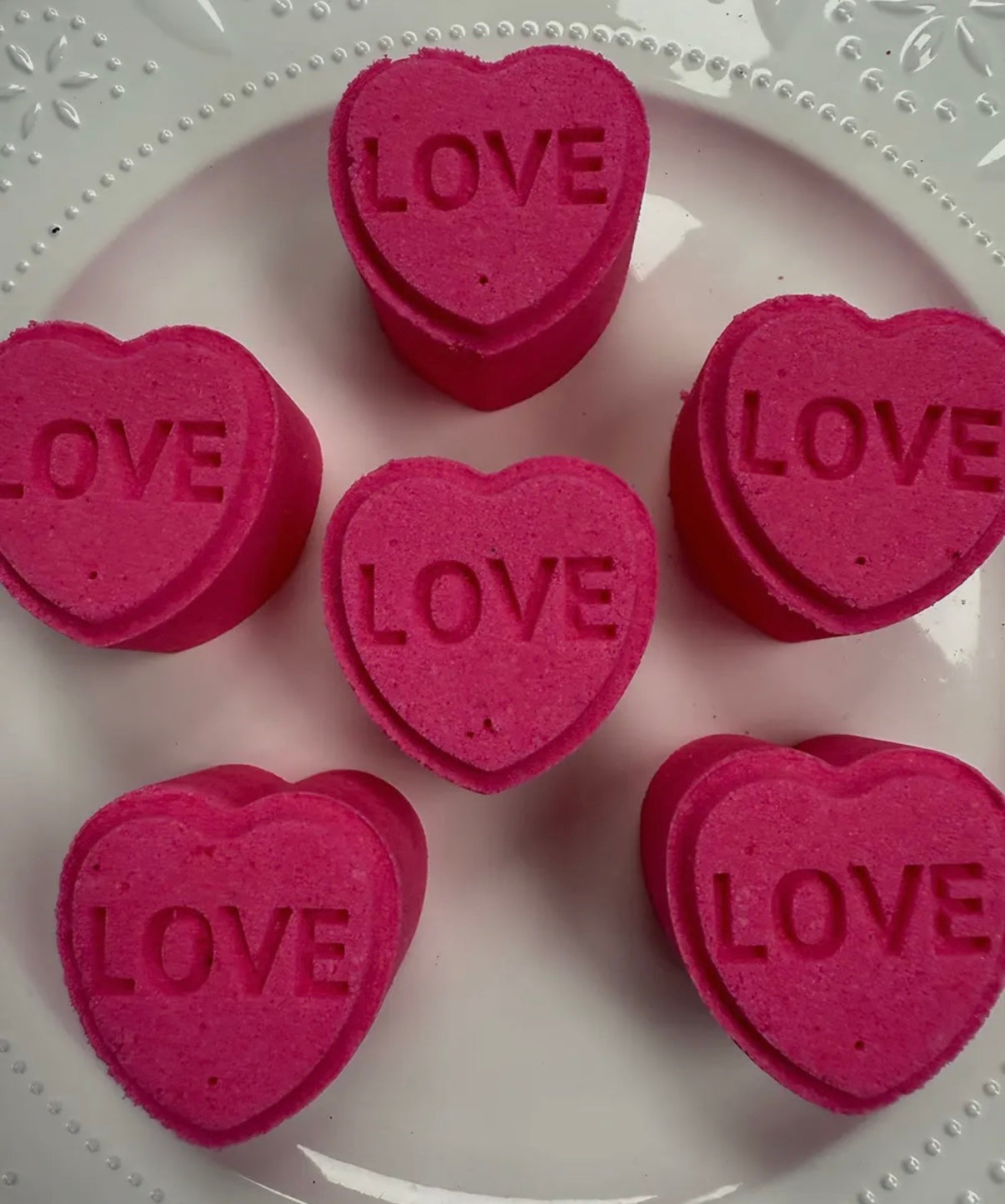 Mini heart bombs