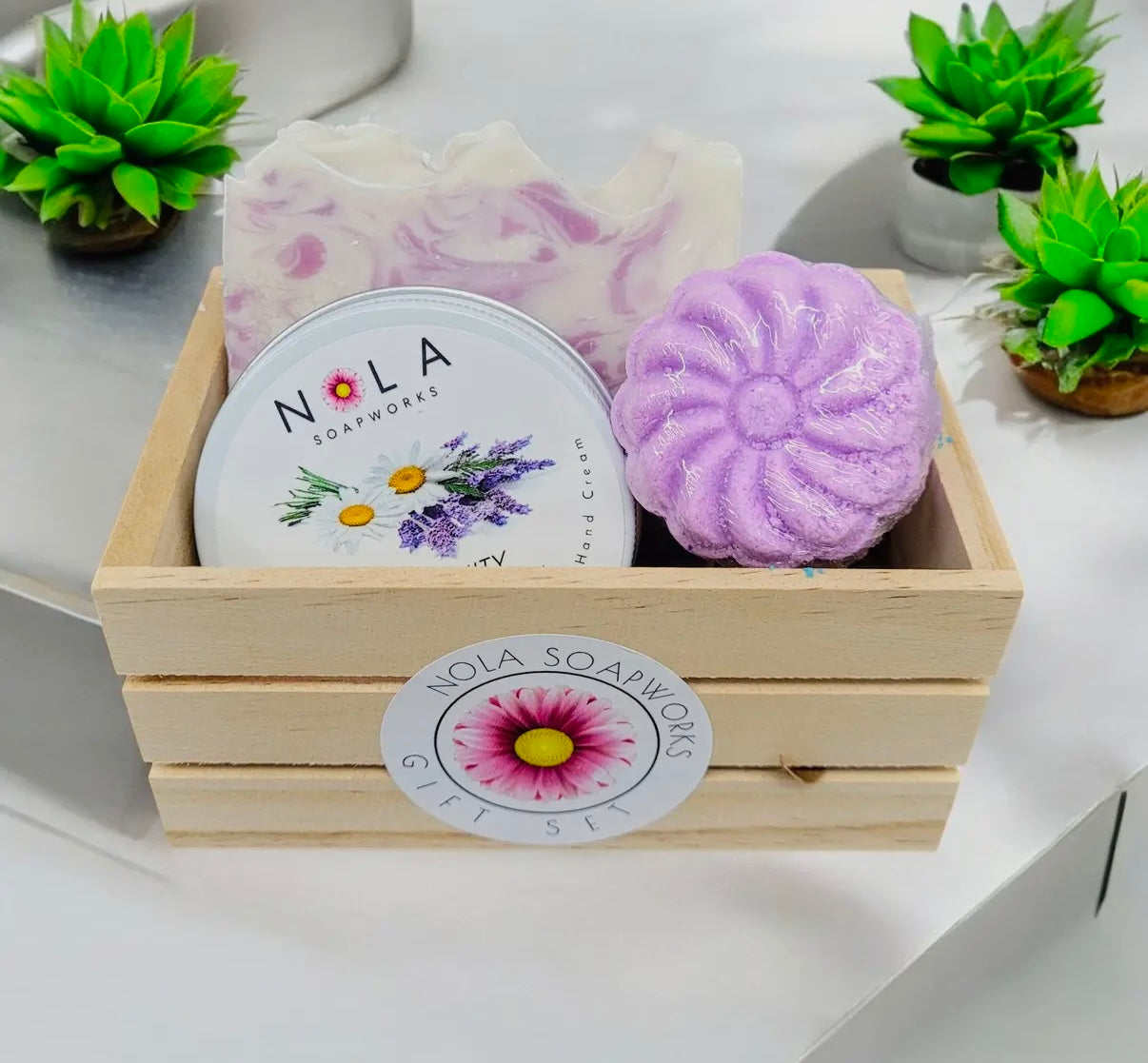 Nola soap works garden