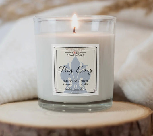 Big easy soy citrus candle